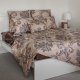 Mako satin bedding set CACAO